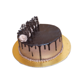 Chocolate flavoured cake