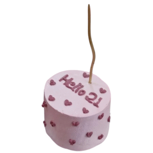 Hello 21 Cake