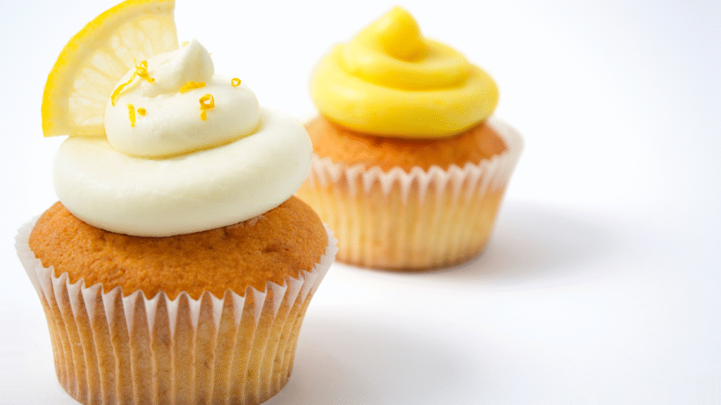 How to make Lemon Buttercream Cupcakes at home