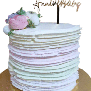 Pastel Ruffle Cake