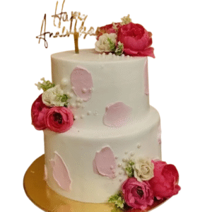 Pearl Petals Cake